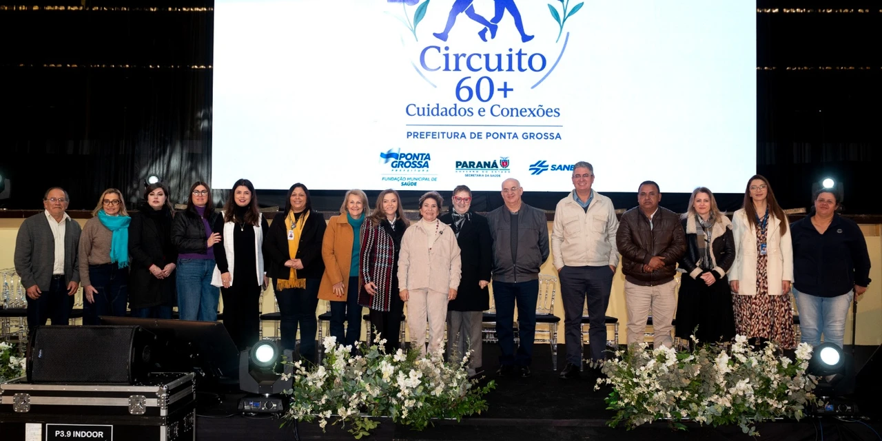 ‘Circuito 60+’ reforça compromisso de Ponta Grossa com a pessoa idosa