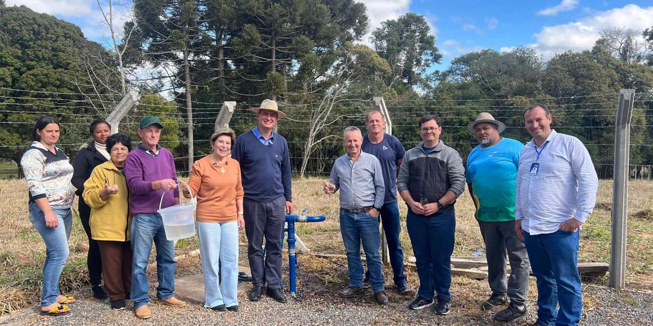 Novo sistema de abastecimento garante água potável para comunidades do Guaragi