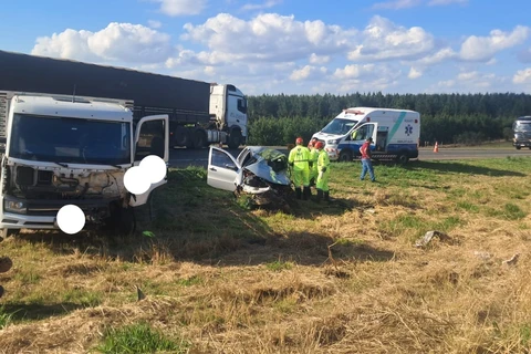Ultrapassagem termina em acidente com morte na PR-151, em Jaguariaiva 