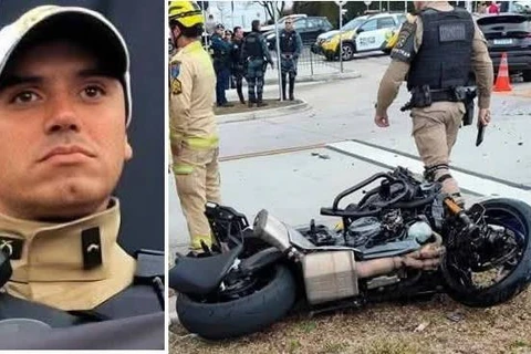 Policial Militar morre em acidente com viatura do Deppen na linha verde, em Curitiba 