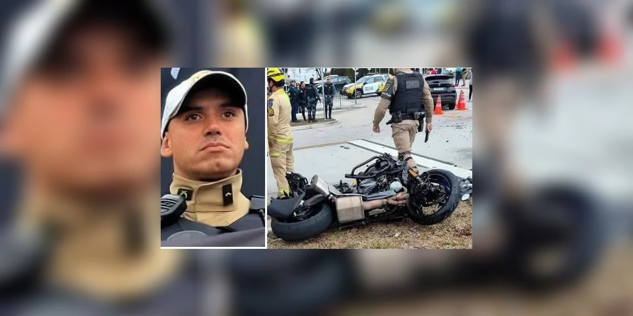 Policial Militar morre em acidente com viatura do Deppen na linha verde, em Curitiba 
