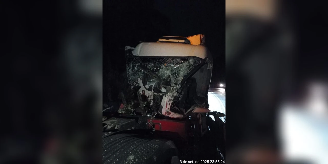 Motorista sofre ferimentos graves após acidente na PR-090, em Pirai do Sul 
