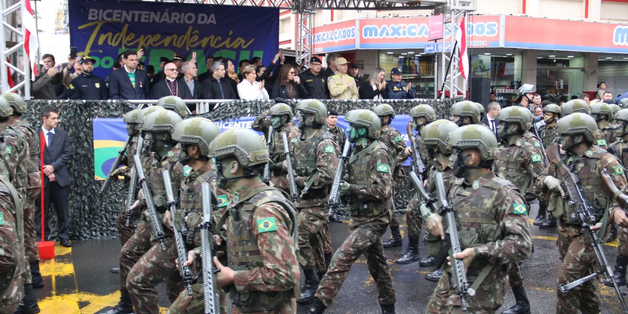 Desfile cívico do 7 de setembro deve reunir 10 mil pessoas na 'Vicente Machado'