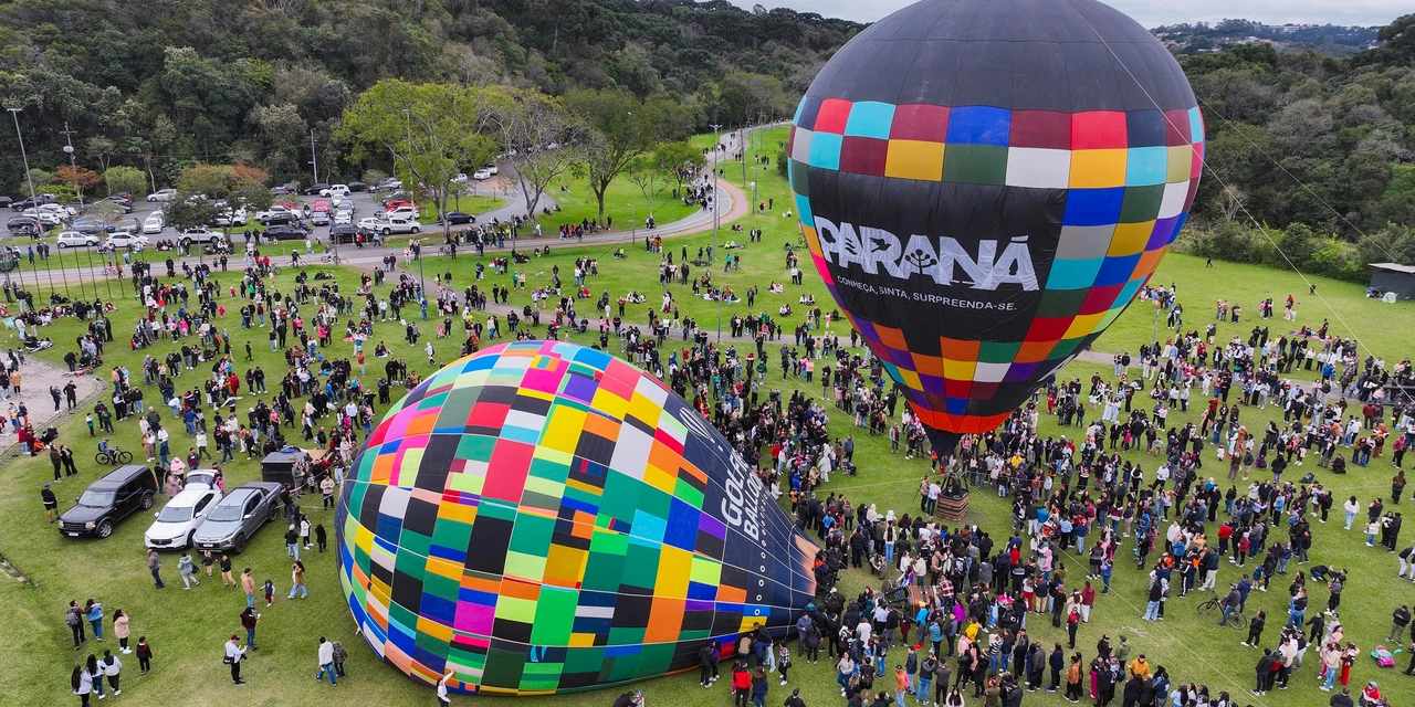 Festival da Primavera em Castro terá segunda maior Copa de Balonismo do Brasil