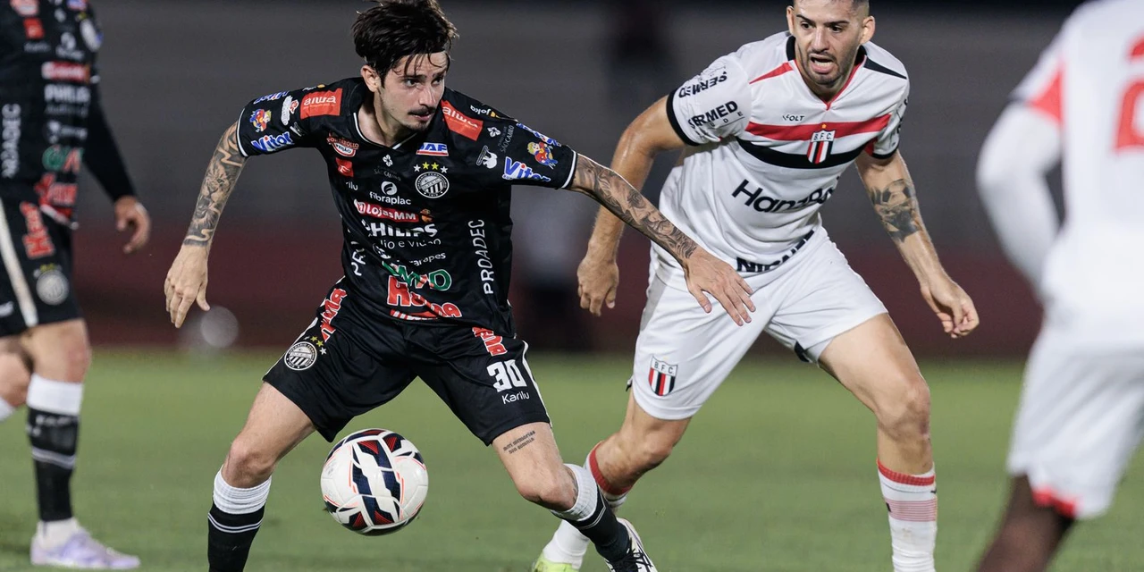 Operário sai na frente, mas cede empate contra Botafogo-SP
