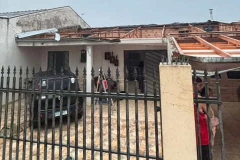 Imagens da Defesa Civil mostram estragos causados pelo temporal em Ponta Grossa 