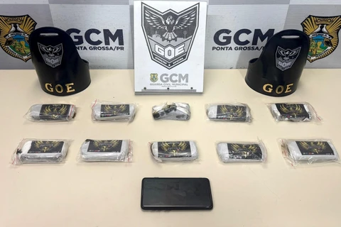 PCPR e GCM apreendem quase 3kg de haxixe em Ponta Grossa 