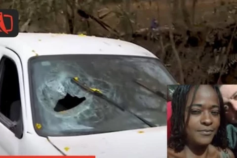 Homem capota o carro após levar facada da namorada por chamá-la pelo nome da ex