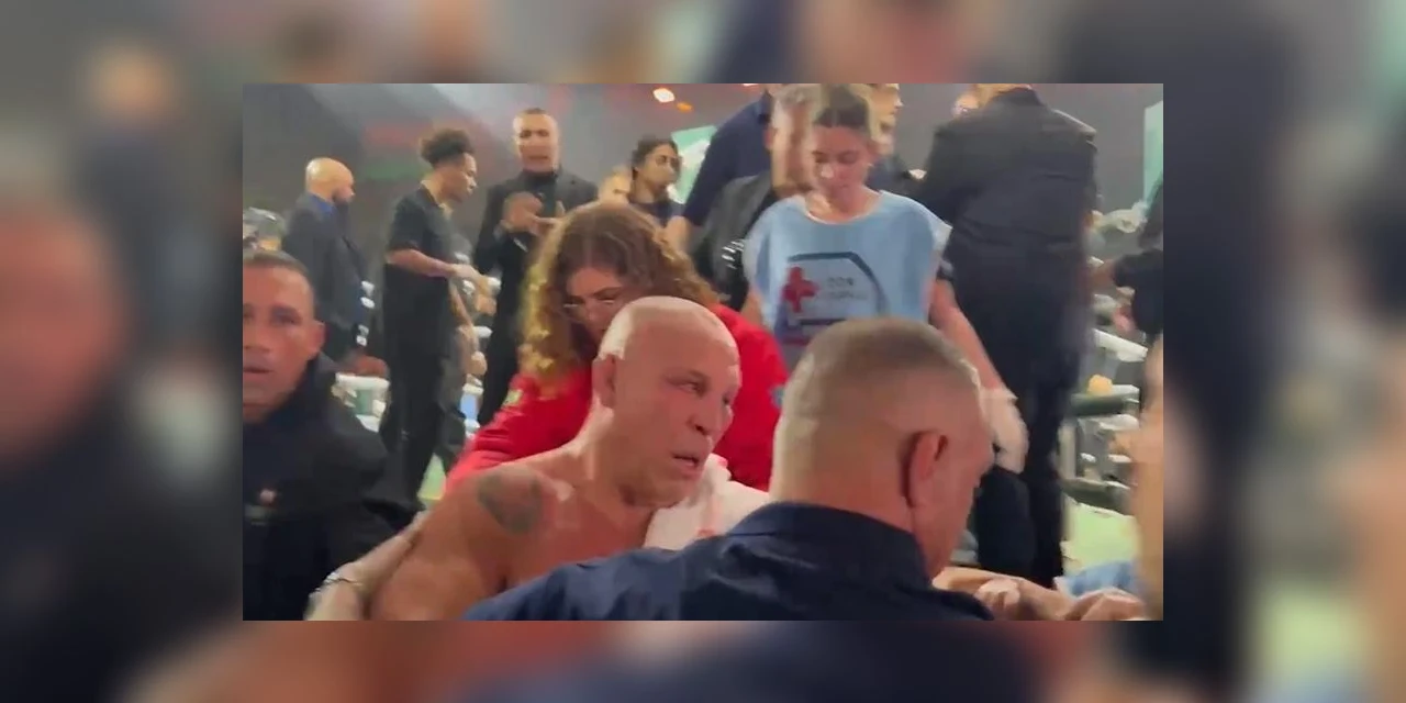 Luta entre Popó e Wanderlei Silva termina em briga generalizada