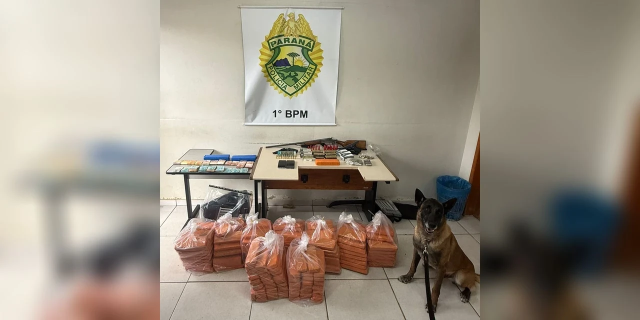 Polícia Militar cumpre oito mandados de busca e apreensão e apreende quase 150 kg de drogas em Ponta Grossa 