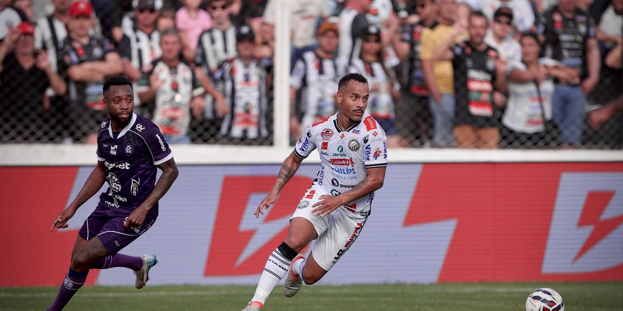 Operário sofre gol no fim e perde para o Remo em casa