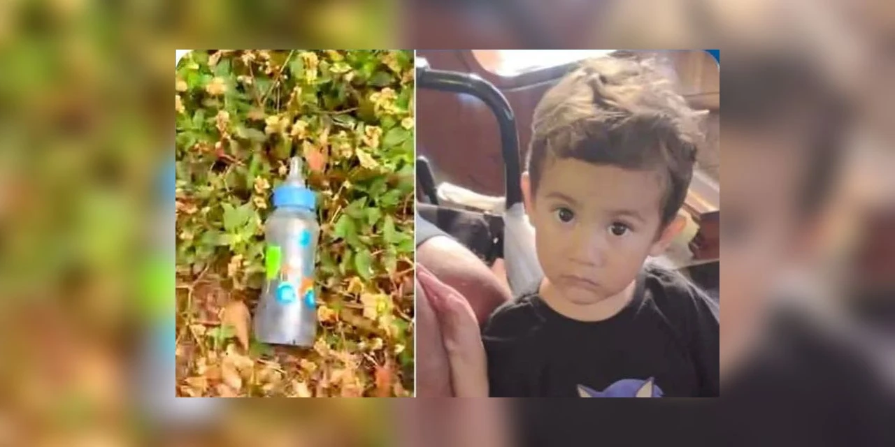 PM encontra mamadeira do menino que desapareceu em Tibagi 