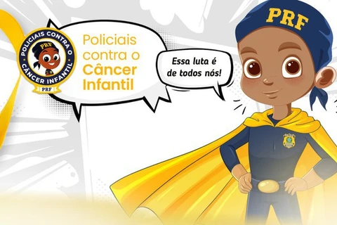 PRF realiza campanha de arrecadação de doação para crianças com câncer no Paraná