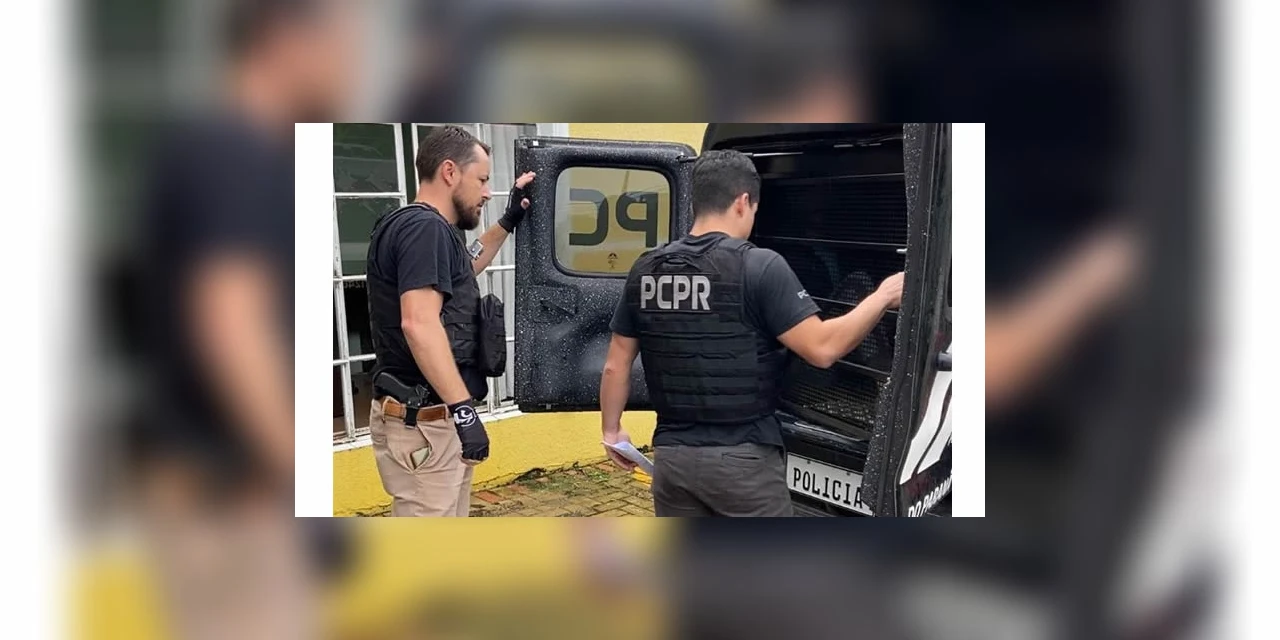 Homem acusado de estar envolvido em assassinato em Carambeí é preso pela polícia  