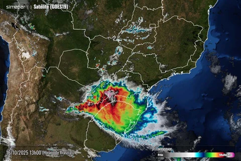 Cavado meteorológico traz chuva de volta ao Paraná e na sexta tempo segue instável