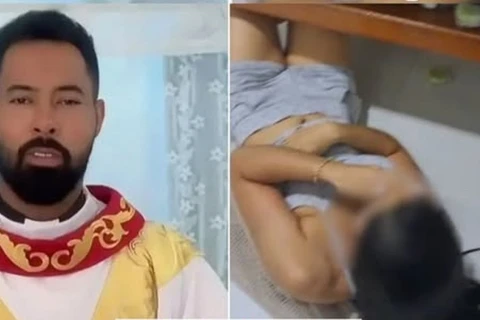 Suspeitos de vazar vídeo de noiva de fiel com padre são alvo de operação policial no MT