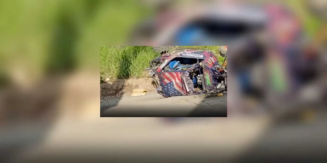 Gaiola capota e deixa mulher em estado grave em Ponta Grossa 