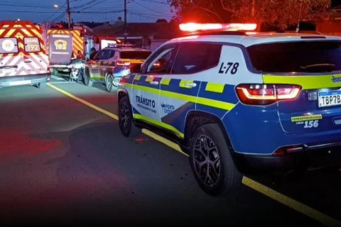 Motociclista fica em estado grave após colisão na Vila Cipa em PG 