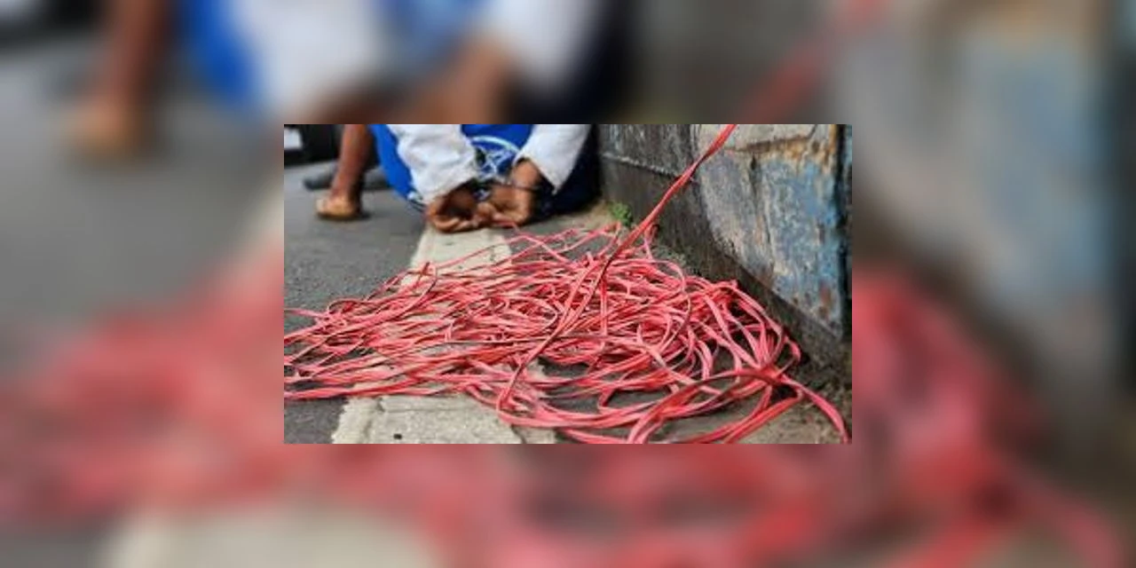 PM prende dois homens por furto de fiação em Ponta Grossa 