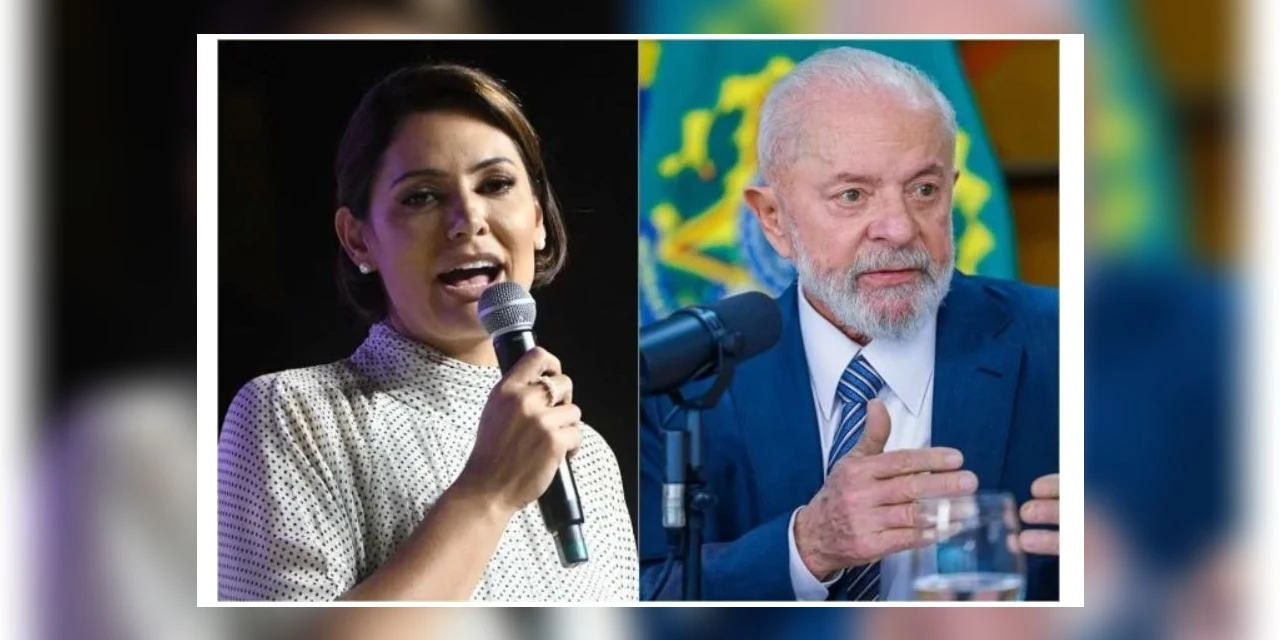 Michelle Bolsonaro defende ação no Rio e acusa Lula de "cumplicidade com o tráfico"
