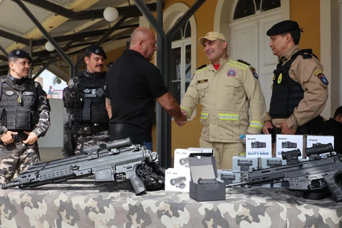 Novas viaturas, equipamentos e fuzis: Estado reforça segurança em PG e Campos Gerais