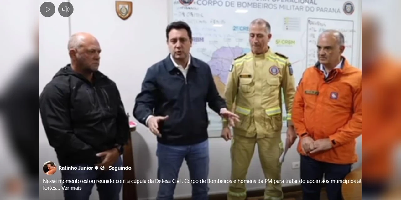 Tornado deixa ao menos 5 mortos e vários feridos após tornado em Rio Bonito do Iguaçu; governador decola para região