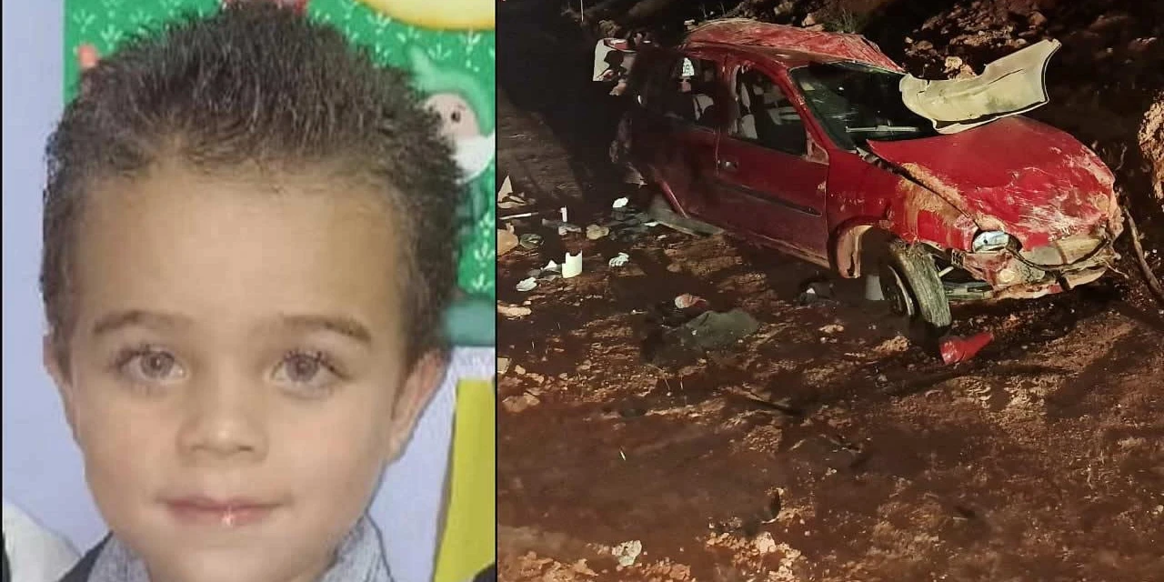 Condutor sem CNH capota carro e criança morre na PR-151, em Palmeira 