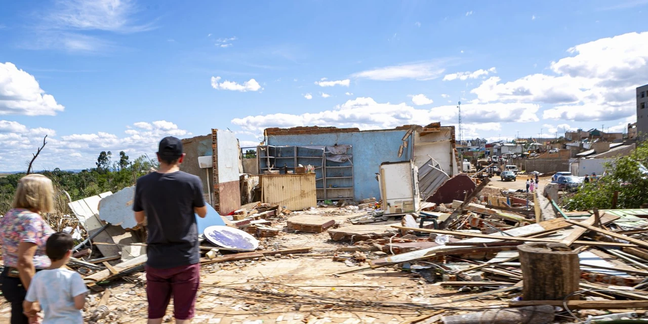 Estudo da UEPG revela que Brasil registrou 28 tornados em 2024; 23 foram na região sul