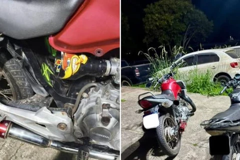 PM prende dois suspeitos por adulteração de sinal identificador de veículo em Castro