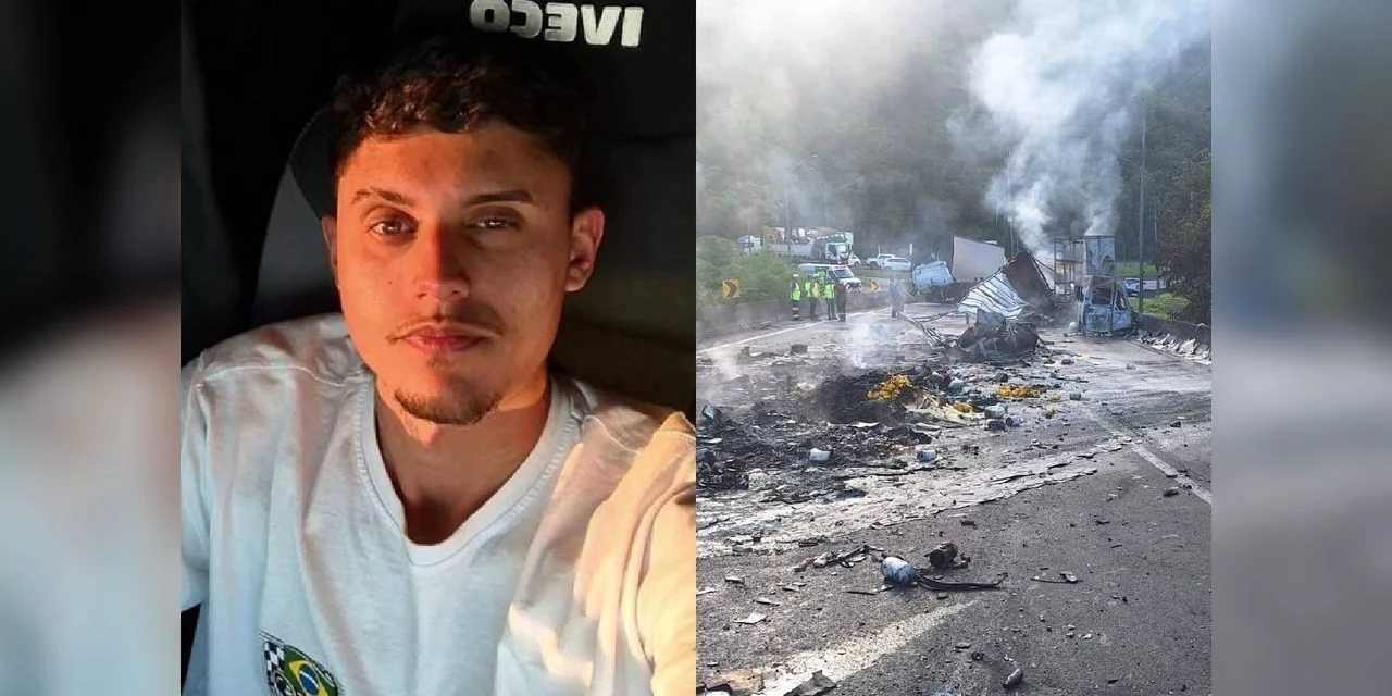 Caminhoneiro morto em engavetamento na BR-376 é identificado