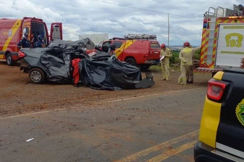 Motorista morre após grave acidente na PR-151 entre Palmeira e Ponta Grossa.