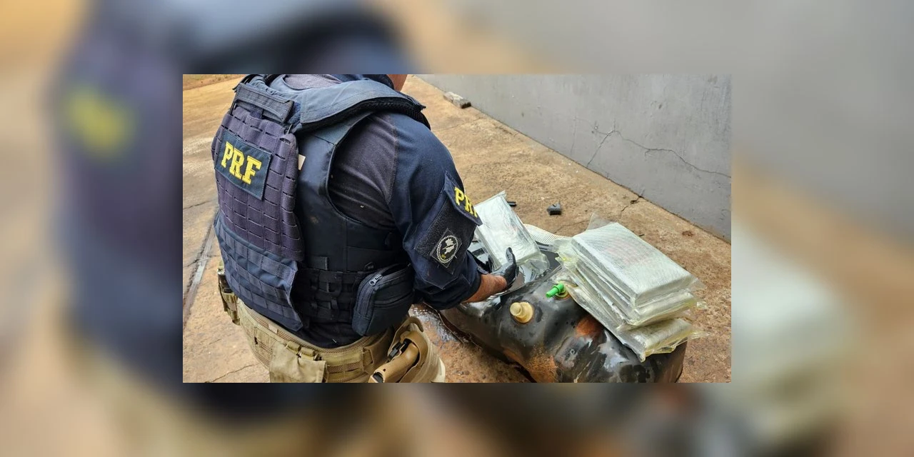 PRF apreende cocaína, haxixe e celulares contrabandeados em ações na fronteira do Brasil