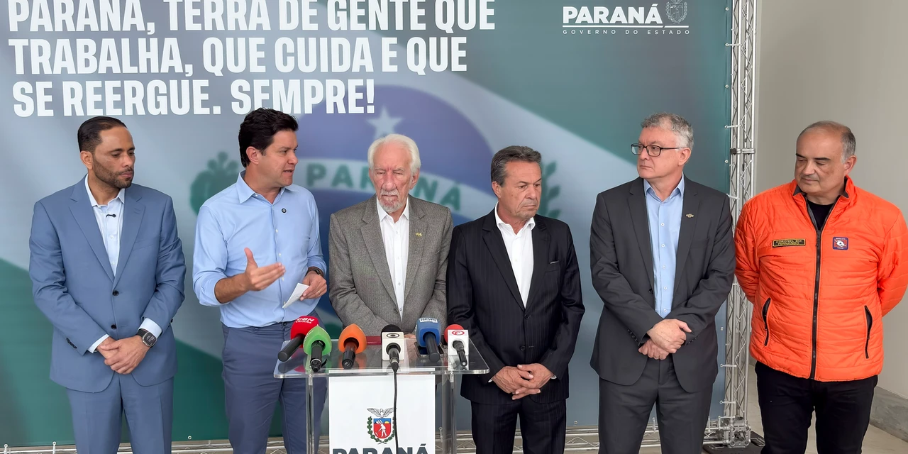 Estado prepara plano de retomada econômica para Rio Bonito do Iguaçu após tornado