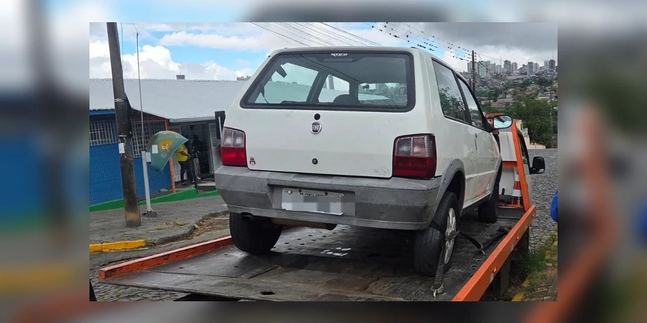 Ação da Superintendência de Trânsito flagra veículo com mais de R$ 38 mil em multas 