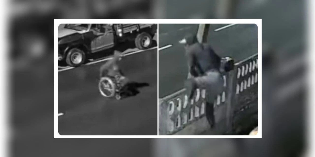 Cadeirante pula muro, furta bateria de veículos em oficina, é flagrado por mecânico e foge, no Paraná