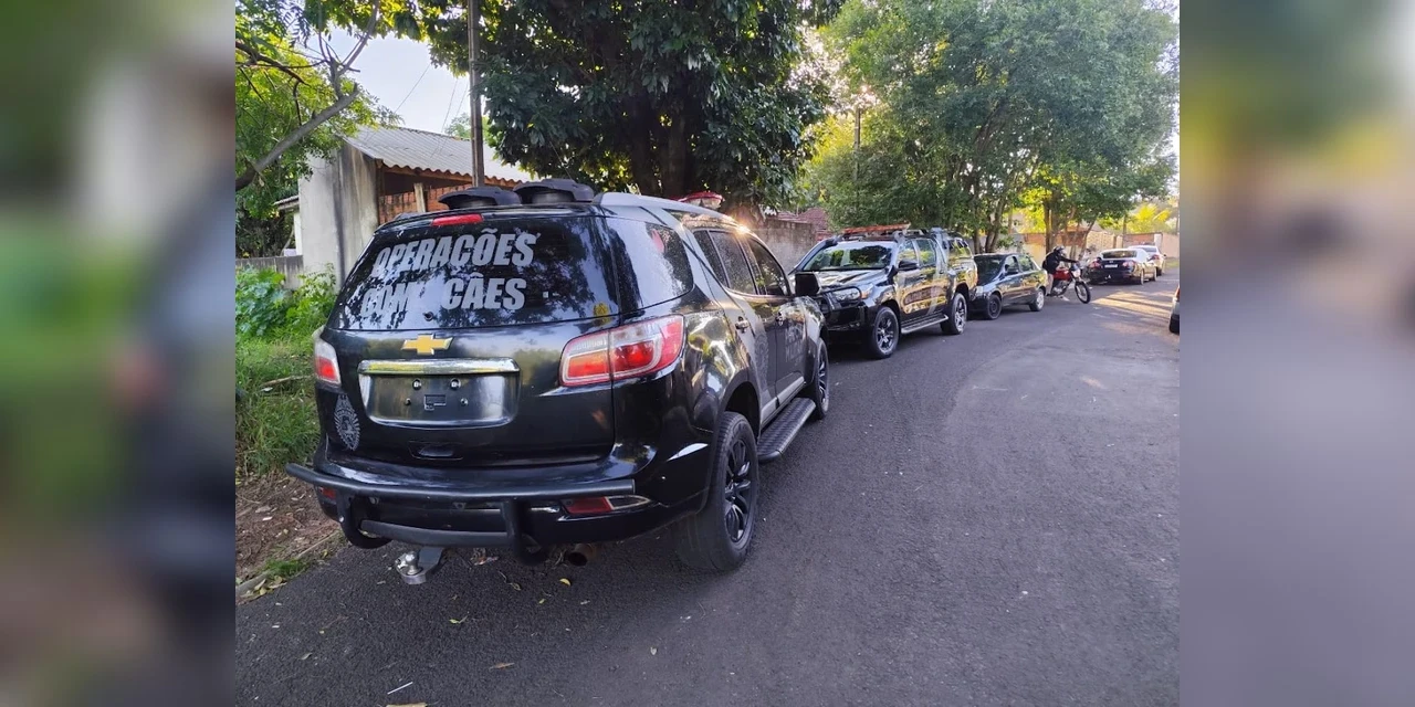 Gaeco cumpre 34 ordens judiciais em 15 municípios do Paraná, que apura a atuação de lideranças de organização criminosa