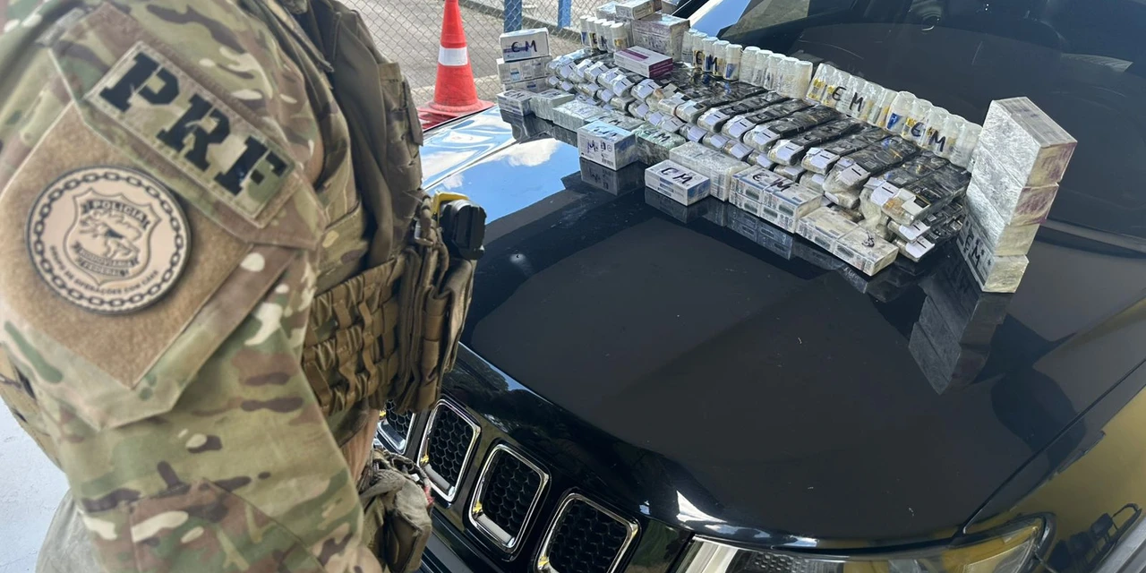 PRF apreende 850 unidades de anabolizantes transportadas em fundo falso na BR-277