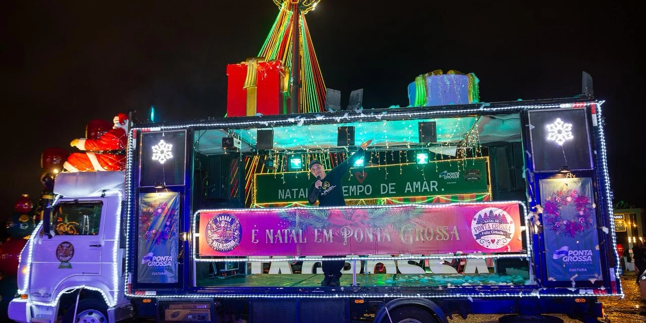 Parada Natalíssima começa nesta quinta 