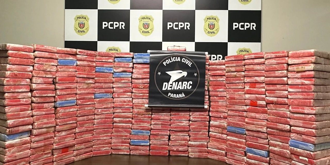 PCPR apreende 328 quilos de cocaína em carro a partir de denúncia anônima; duas mulheres foram presas