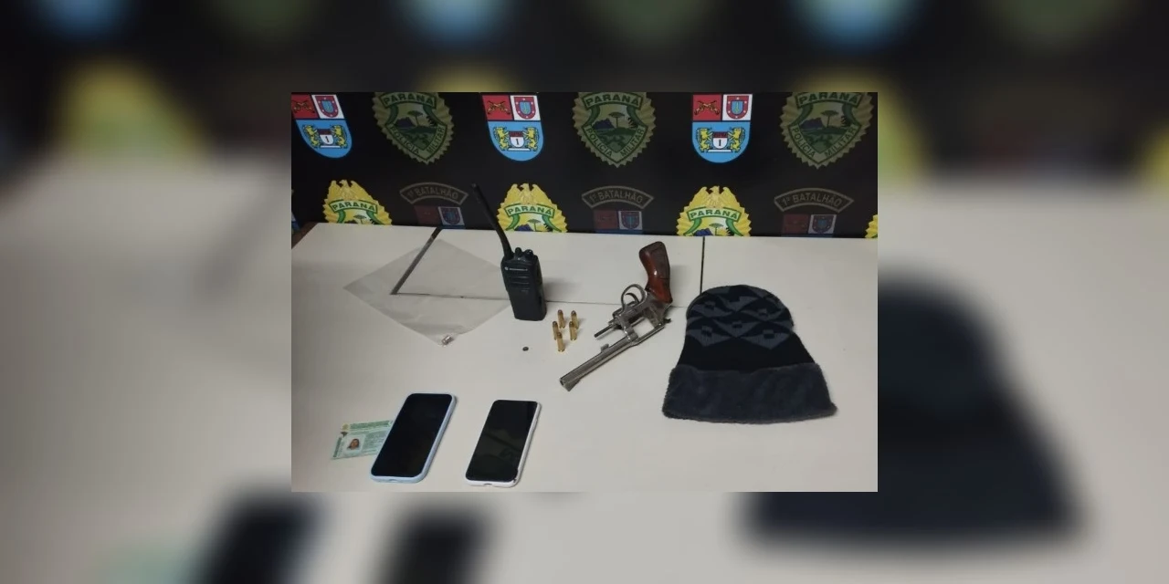 PM prende dois suspeitos de invadirem residência e atirar em mulher em Ponta Grossa