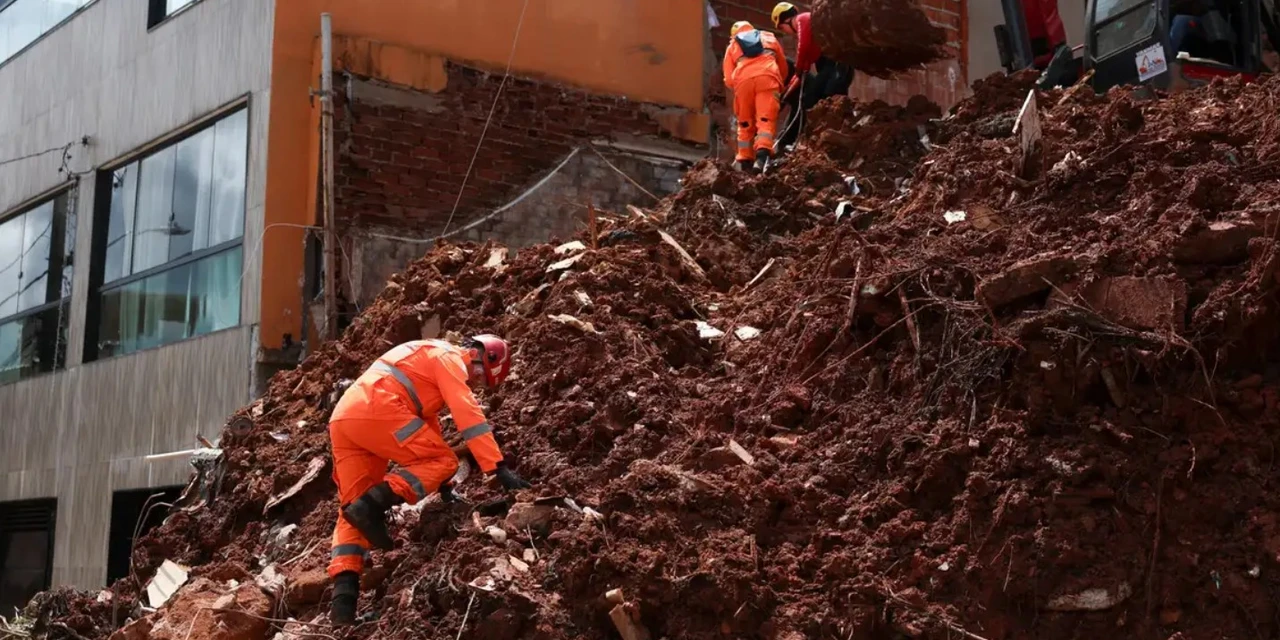 Número de mortes causadas pelas chuvas em Minas sobe para 59