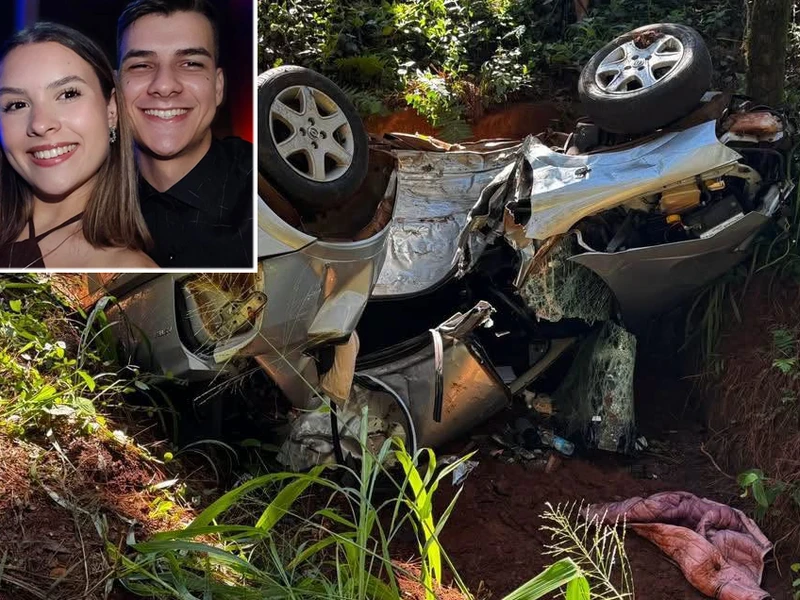Casal de noivos morre em grave acidente enquanto seguia para ...
