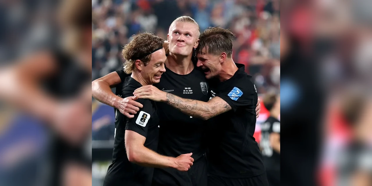 Noruega segura reação de Senegal e vence com dois gols de Haaland