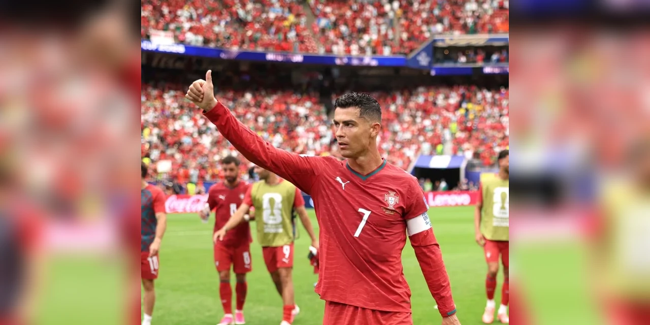Em dia de recordes para Cristiano Ronaldo, Portugal goleia Uzbequistão