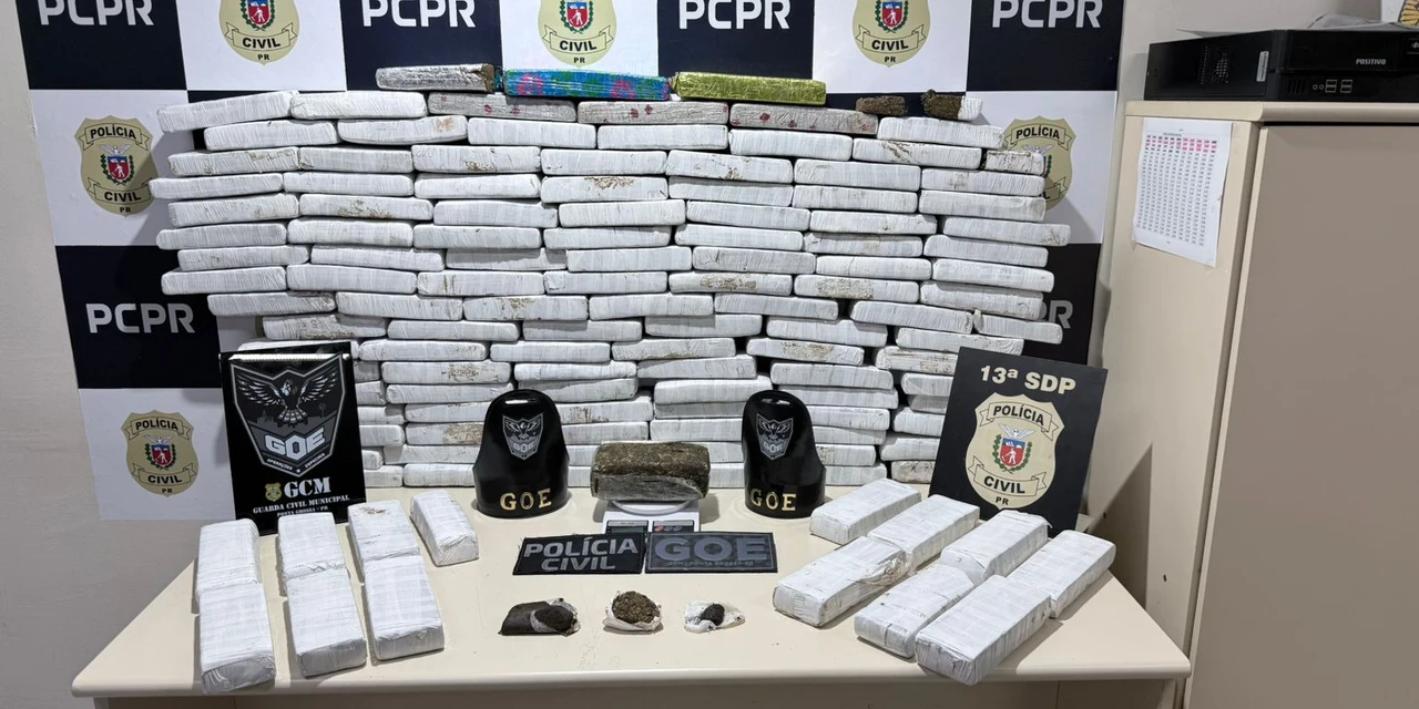 Operação policial desarticula rede de distribuição de narcóticos em Ponta Grossa