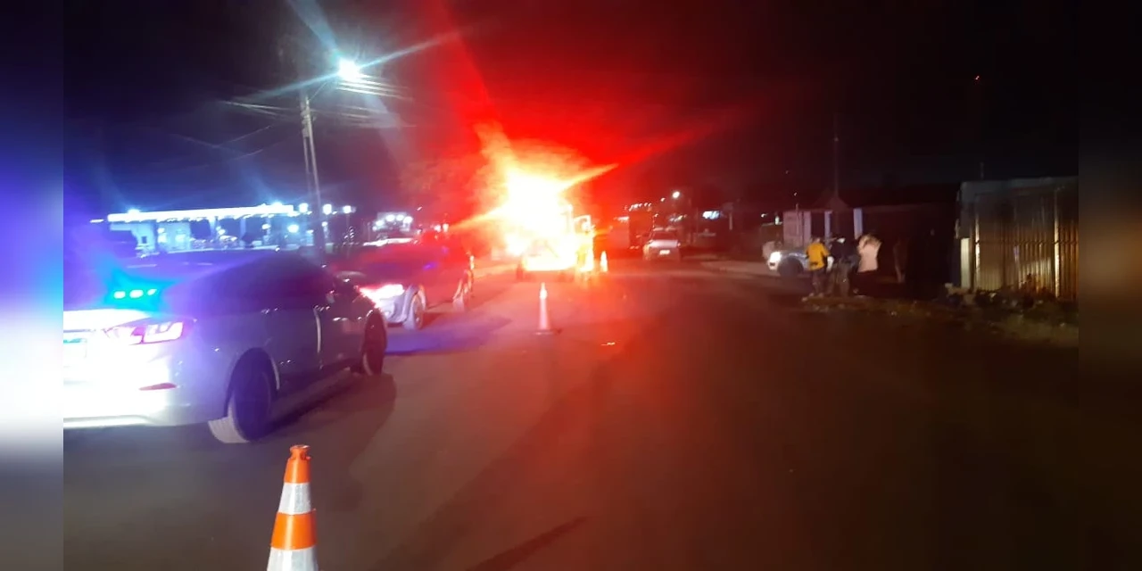 Motociclista fica ferido após colisão na Souza Naves em PG