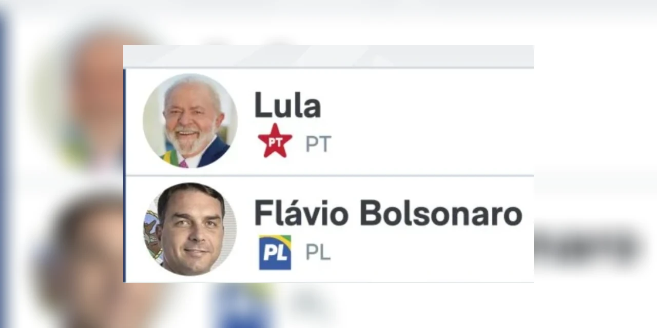 Lula e Flavio estão tecnicamente empatados na margem de erro; diz pesquisa