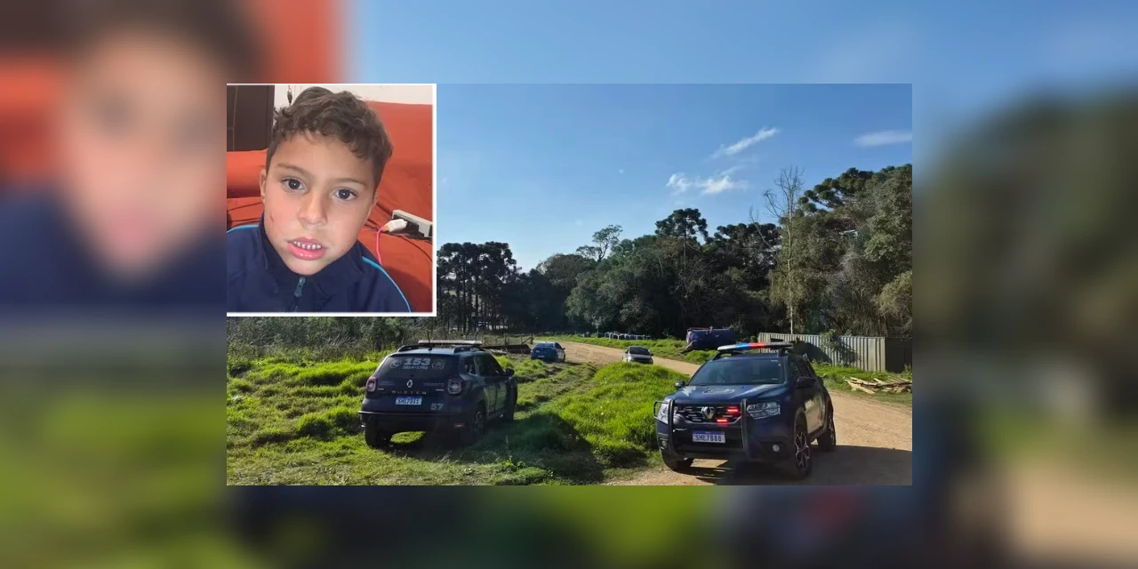 Menino autista desaparece em área de mata e mobiliza equipes de buscas no Paraná