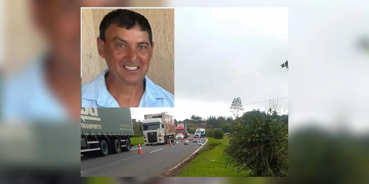 Homem que morreu após acidente em Carambeí é identificado
