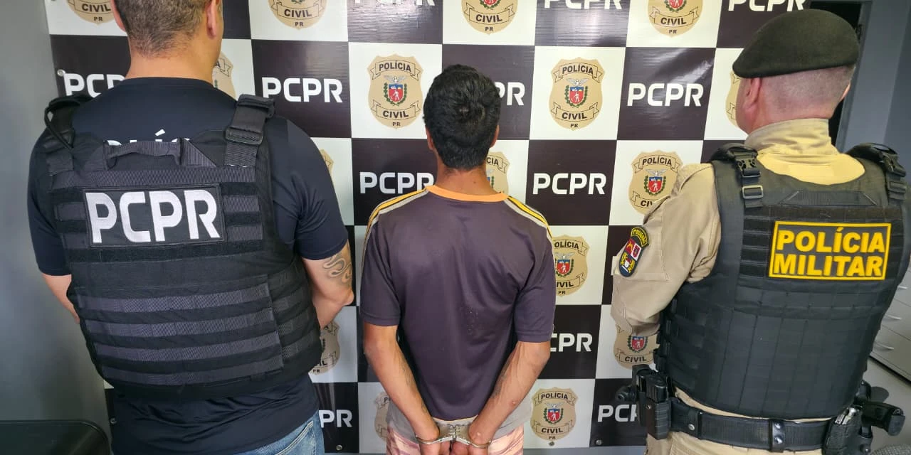 Autor de homicídio qualificado é preso em flagrante logo após o crime em Palmeira